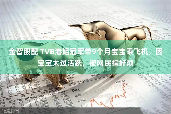 金智股配 TVB港姐冠军带9个月宝宝乘飞机，因宝宝太过活跃，被网民指好烦